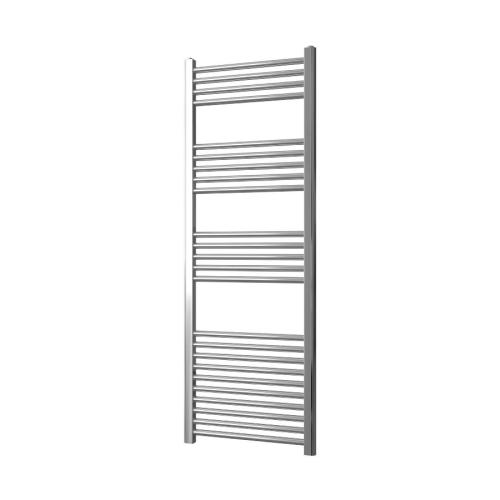 Vogue Axis 1400 x 500mm Straight Ladder Towel Rail Heating Only Chrome 1471BTU MD062 MS14050CP